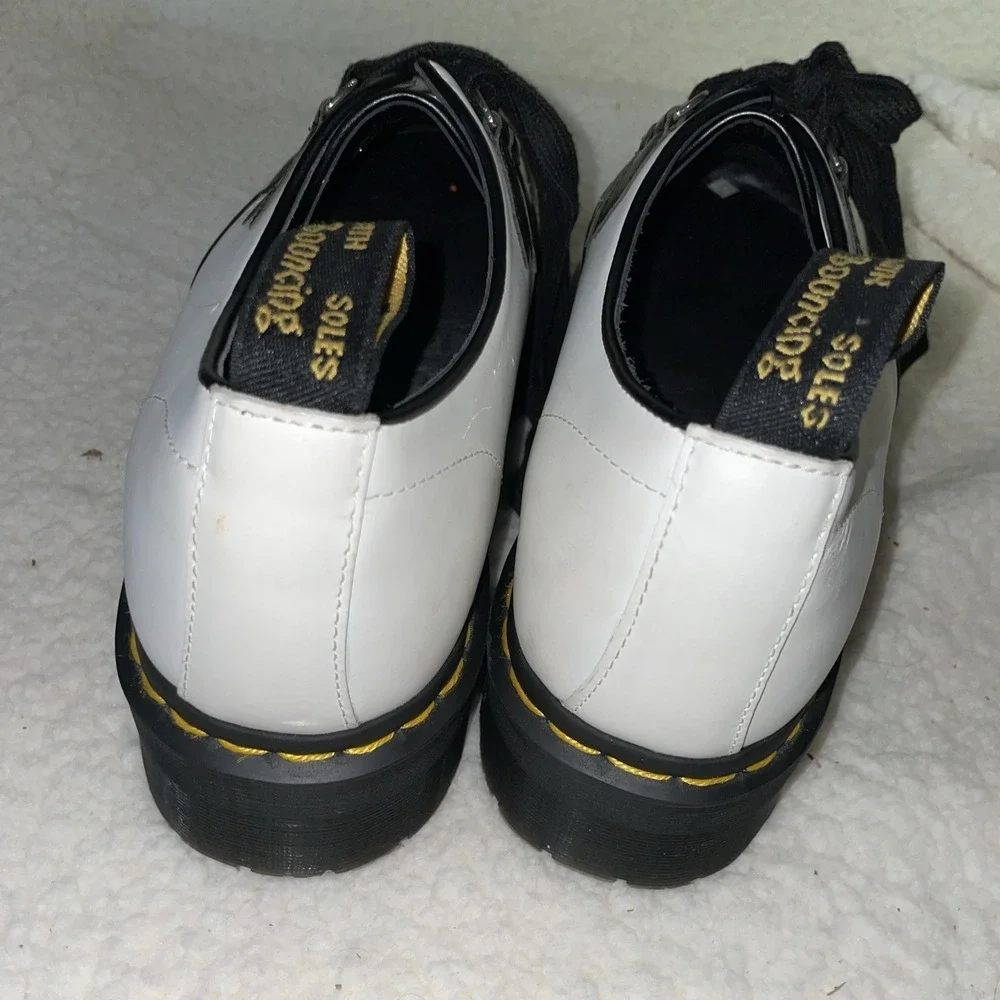 Dr Martens Lace Up Sidney Quad Platform Creepers US M 13 Eu 47 US L 14 - Picture 6 of 9